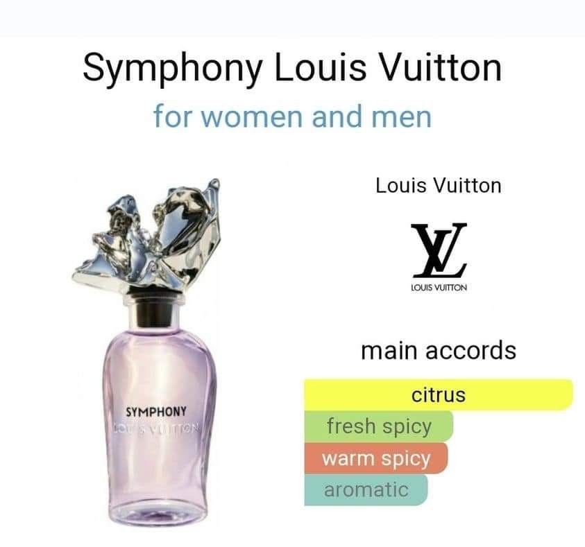 Symphony Louis Vuitton Eau De Parfum 100ml Unisex Fragrance