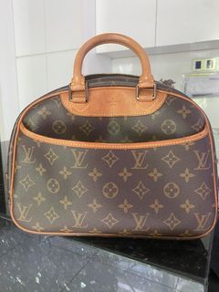 Louis Vuitton Handbag Trouville Brown Monogram M42228 Bowling Vanity Nume