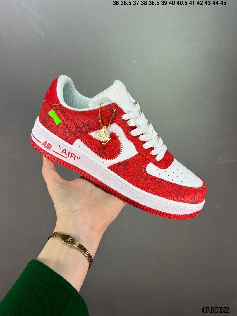 Louis Vuitton x Nike Air Force 1 Low Women s Fashion Footwear