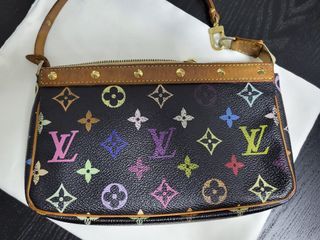 Louis Vuitton Takashi Murakami Ursula Black Multicolor Handbag pre-own -  clothing & accessories - by owner - apparel