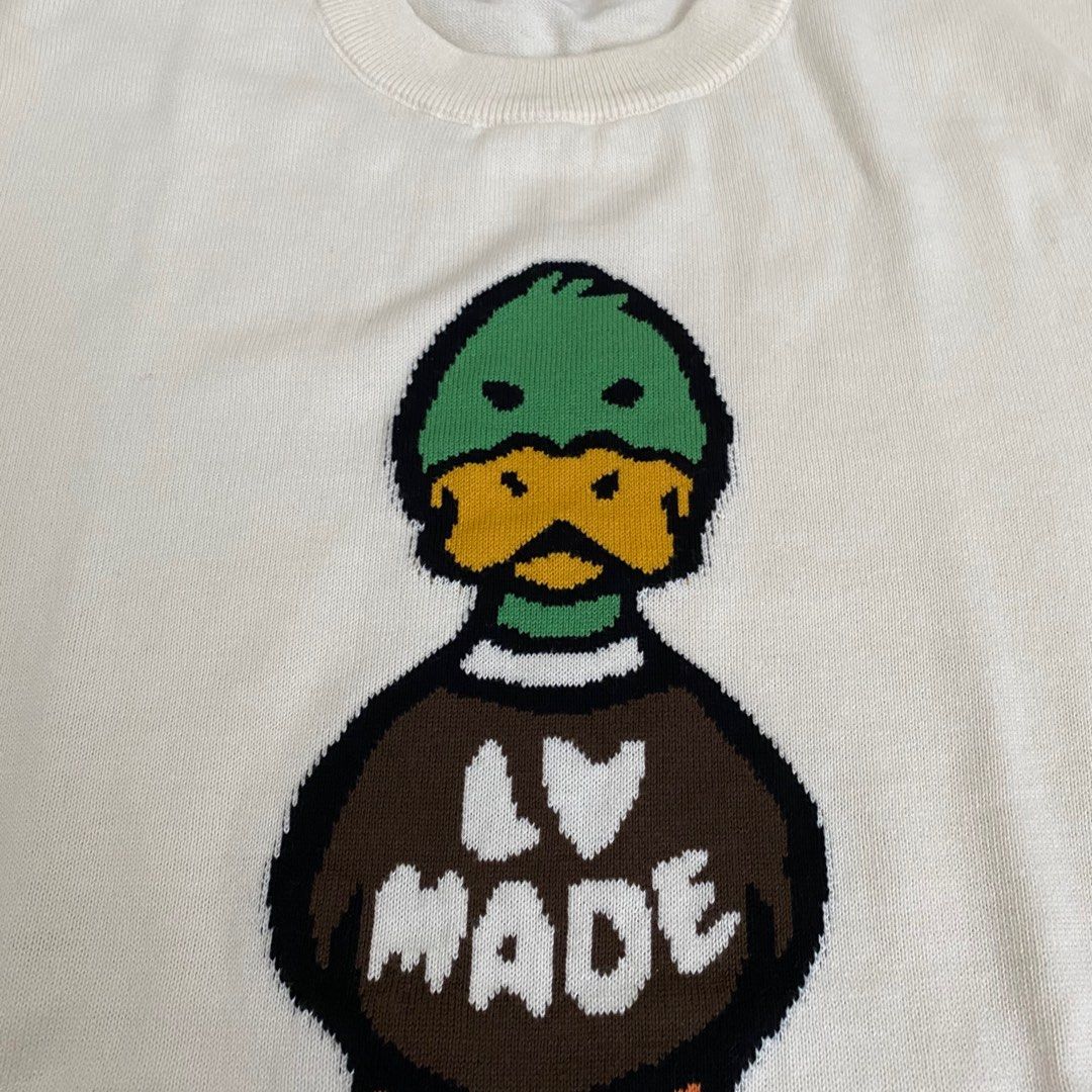 LV x NIGO LV Made Tee 🦆, Men's Fashion, Tops & Sets, Tshirts & Polo Shirts  on Carousell