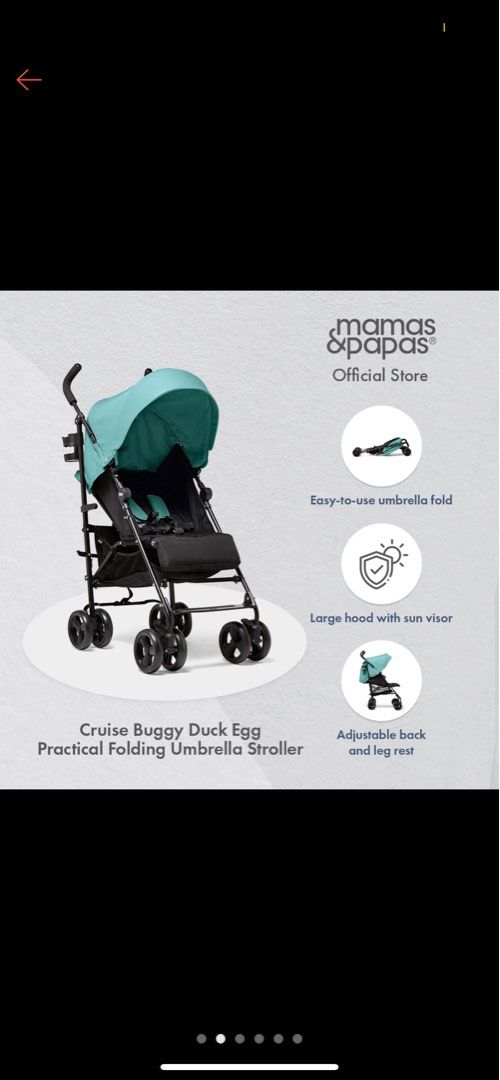 Cruise practical store folding buggy