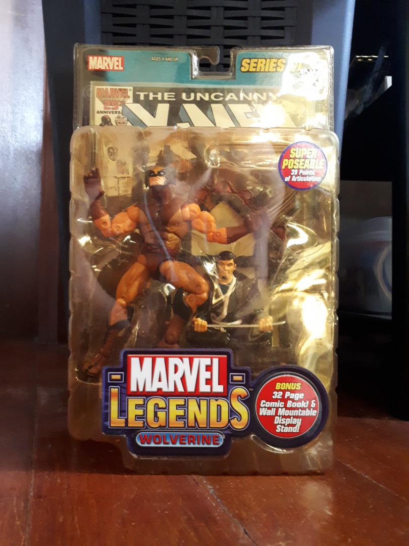 Marvel.Legends Series VI WOLVERINE (brown suit) MISB, Hobbies & Toys ...