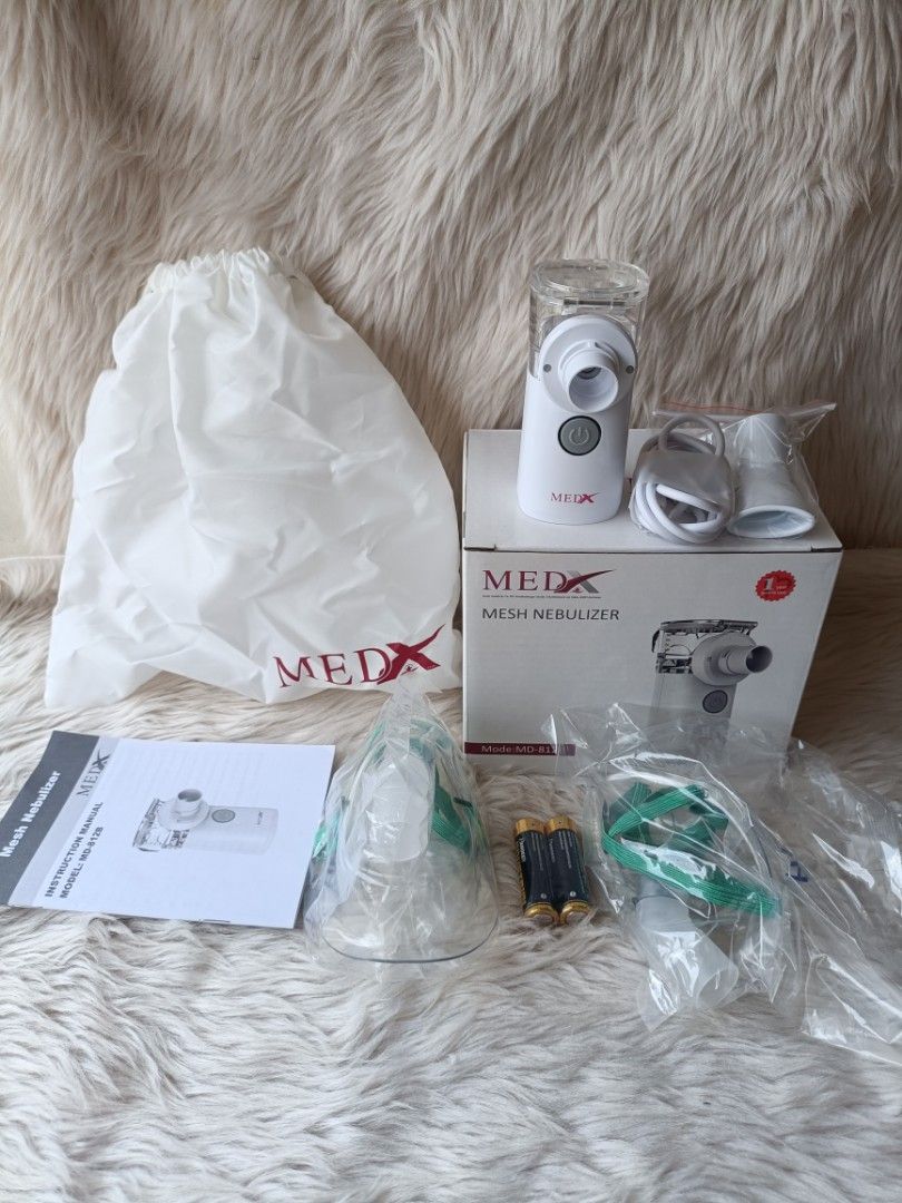 Medx Mesh Nebulizer, Health & Nutrition, Health Monitors & Weighing Scales on Carousell