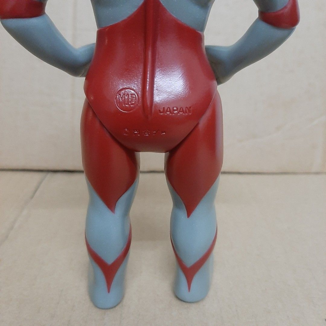 Figurine Bandai Japon 1985 Sofubi Soft Vinyle 16cm Juspion (Satan Goss), Boîte Abîmée