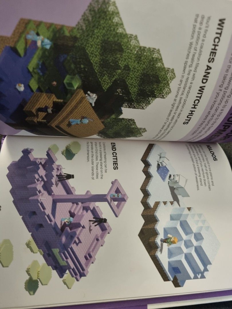 Minecraft Guidebooks Hobbies And Toys Books And Magazines Fiction And Non