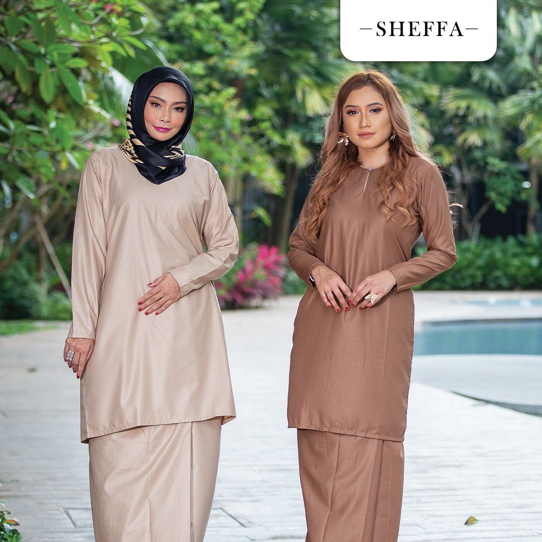 RAYA SALE - MINIMALIST MODERN BAJU KURUNG (PREMIUM COTTON), Women's ...