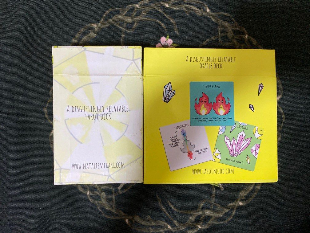 [Tarot+Oracle SET] Mood Tarot Oracle decks , Hobbies & Toys, Toys ...