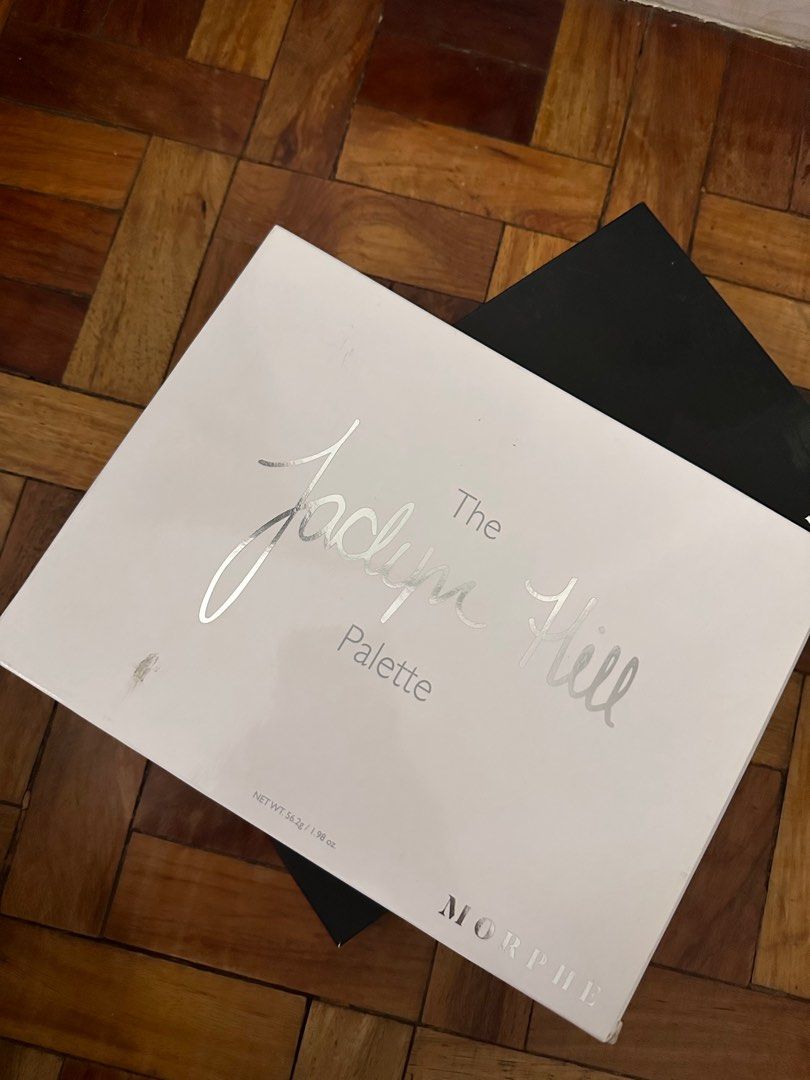 MORPHE x JACLINE HILL EYESHADOW PALETTE (Category: Makeup) located in Pasig City. Submitted by soph__ (Listing ID 1225459687, Image 1). Description: BRANDNEW.