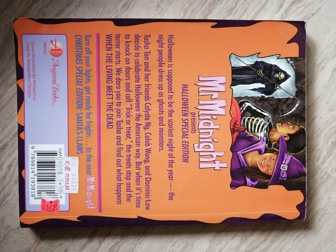 Mr Midnight When the living meet the dead, Hobbies & Toys, Books & Magazines, Children's Books