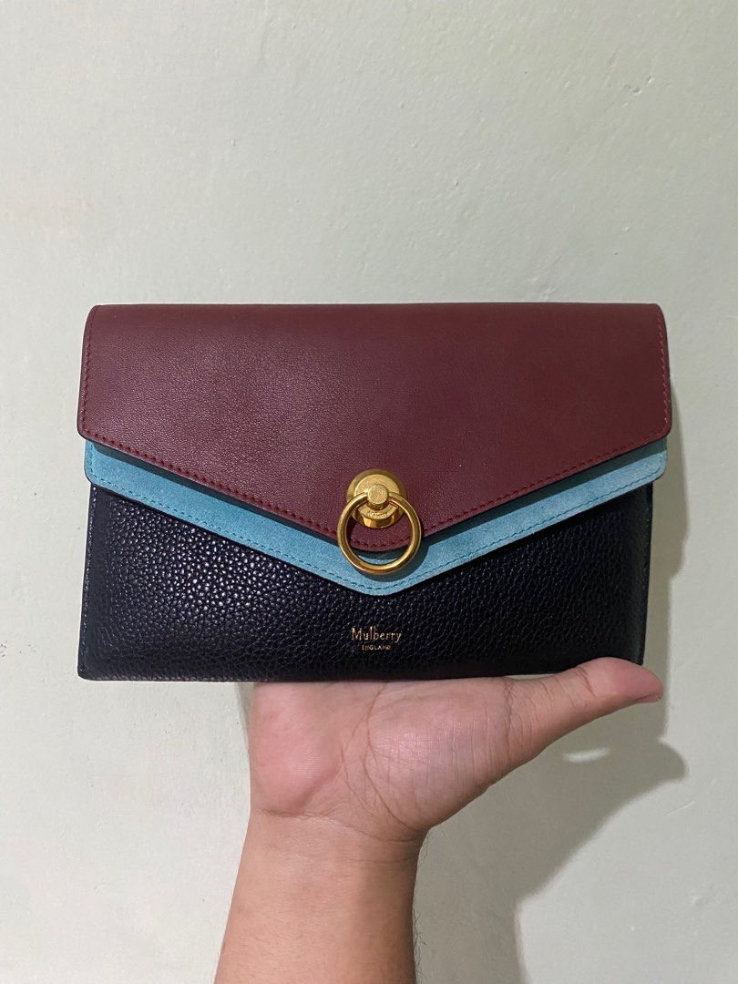 Mulberry Tree Long Wallet Black Micro Classic Grain main image 1