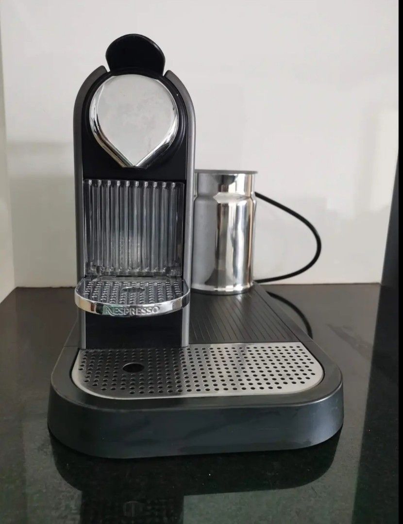 Nespresso machine + frother, & Home Appliances, Kitchen Appliances, Machines & Makers Carousell