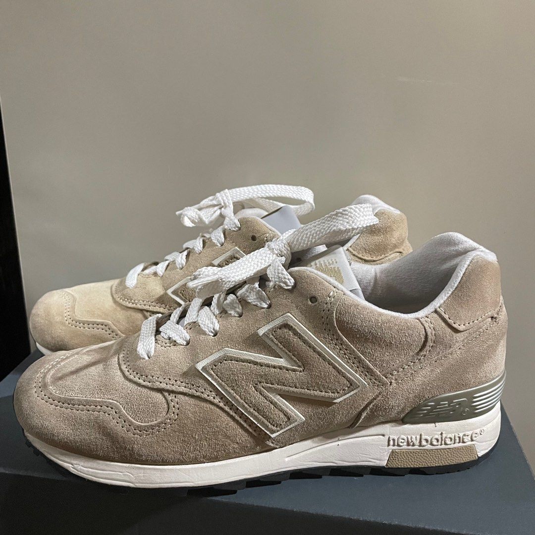 New balance 美製1400 奶茶色卡其色US5.5(23.5cm) M1400BE, 她的時尚