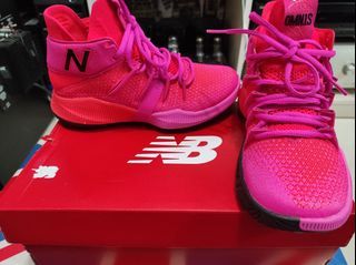 全新New Balance ONM1S NB女裝 粉紅色籃球鞋US 5(童裝NBA kawhi leonard)非nike adidas jordan