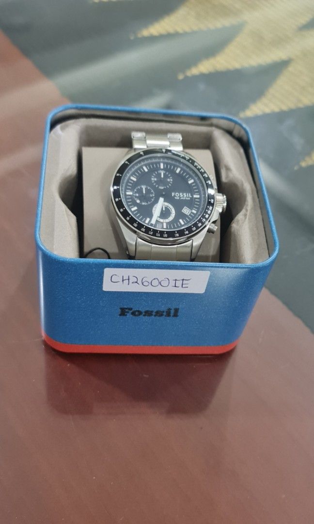 Reduced New Fossil Decker Chronograph Men s Metal Men s