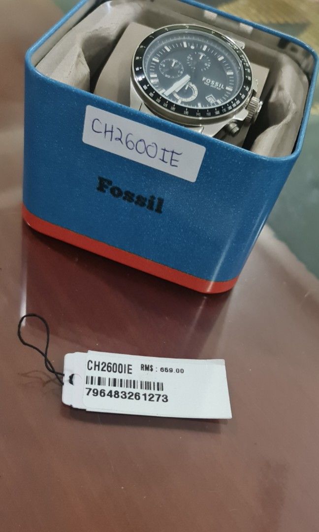 Reduced New Fossil Decker Chronograph Men s Metal Men s
