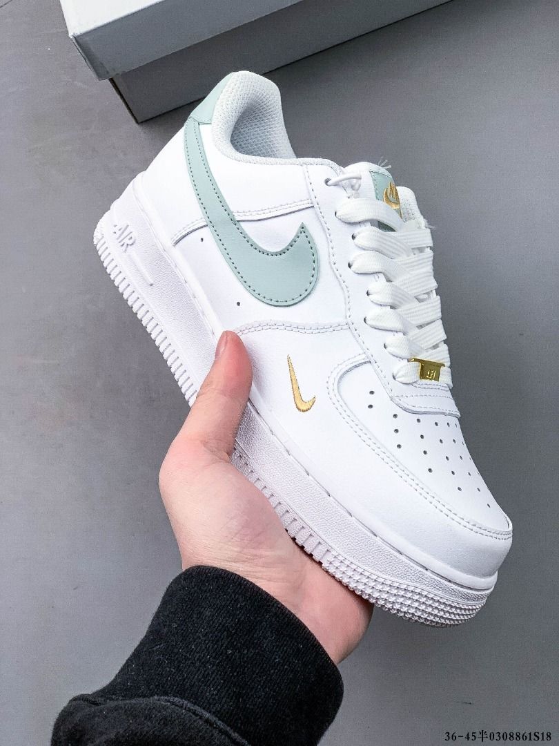 Nike air force sales ones low white