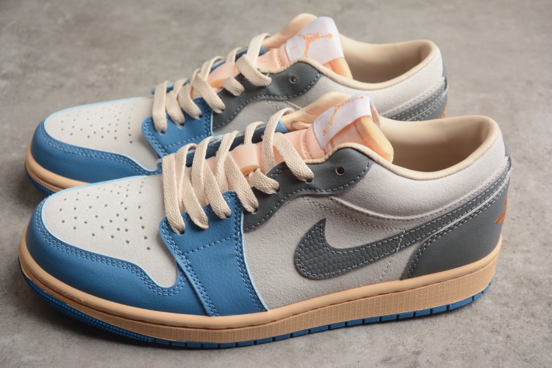 Nike Air Jordan 1 Low Vintage UNC Grey shoes Euro 40 46 Men s