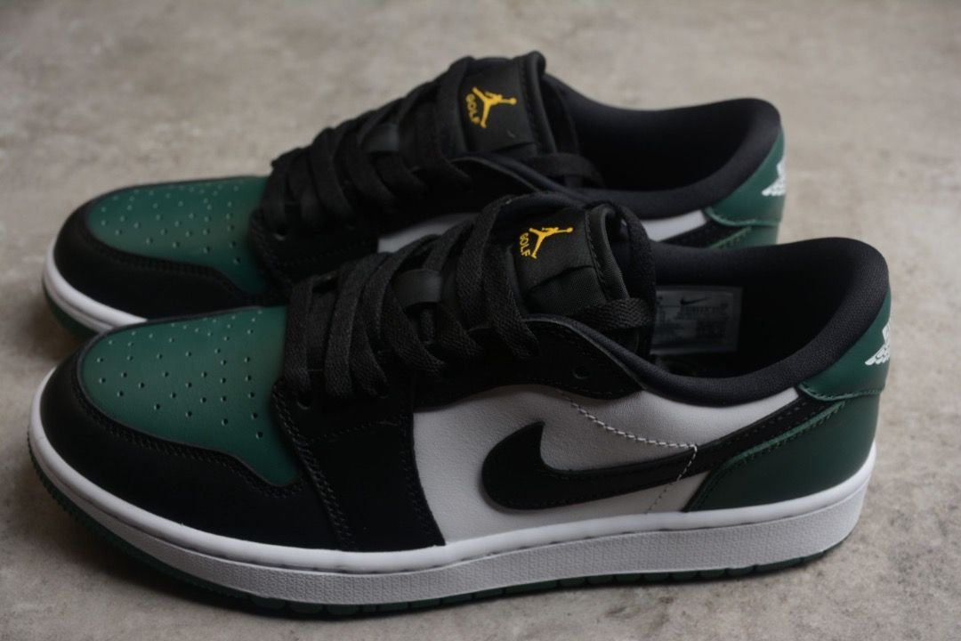 NIKE Air Jordan 1 Retro Low Golf Noble Green Golf shoes Euro 35.5