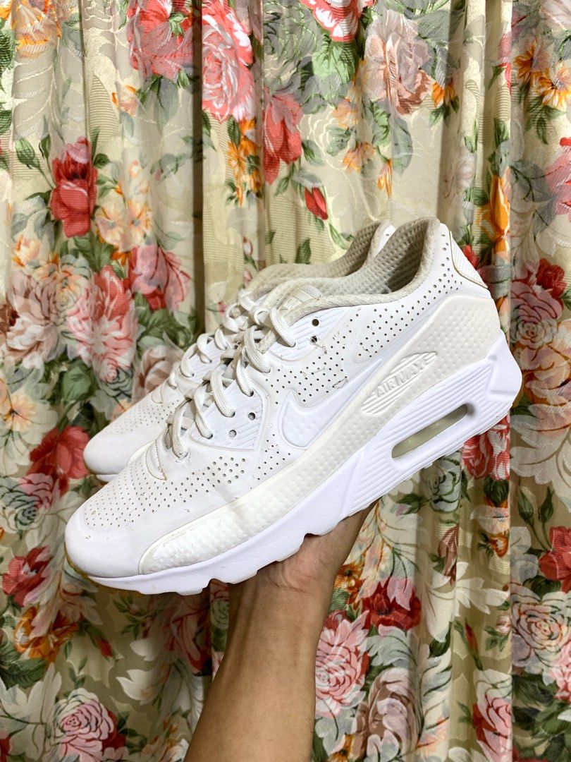 Air max 90 clearance ultra moire triple white