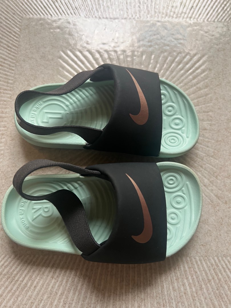Nike baby sliders