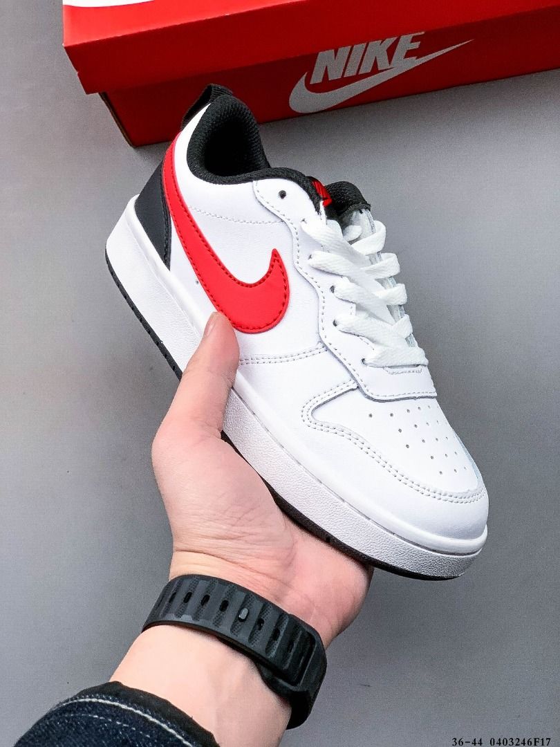 nike beyaz court borough low