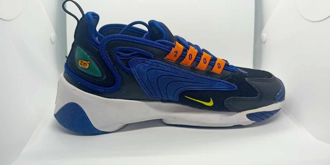 Nike zoom 2k clearance blue and yellow