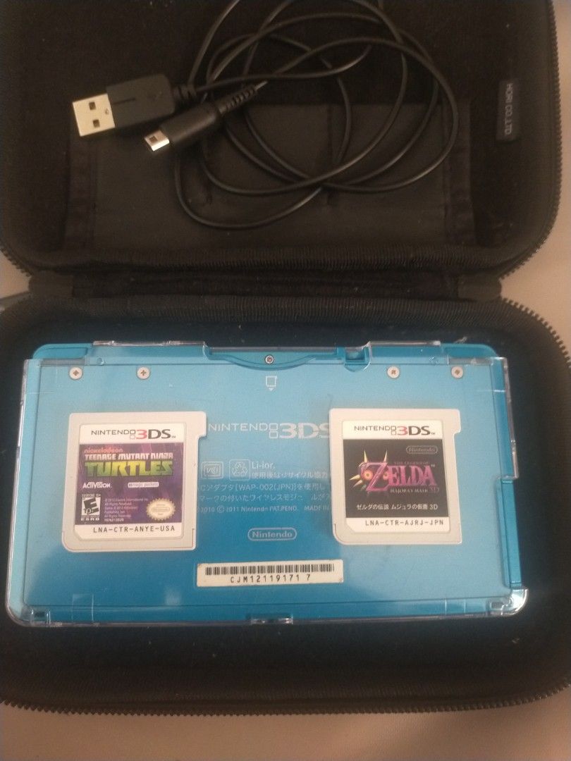 Nintendo 3ds jailbreak with crystal case, Video Gaming, Video Game