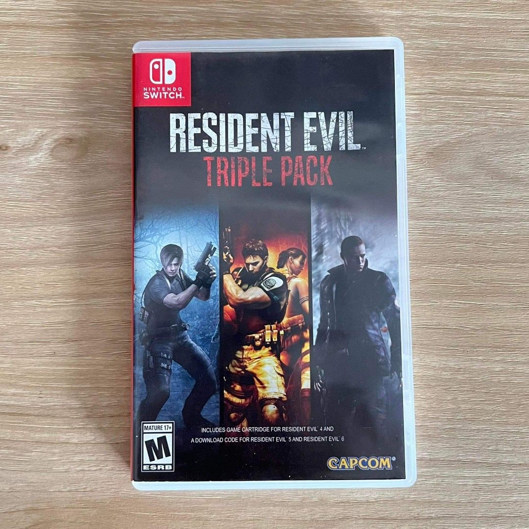 Resident evil top triple pack switch