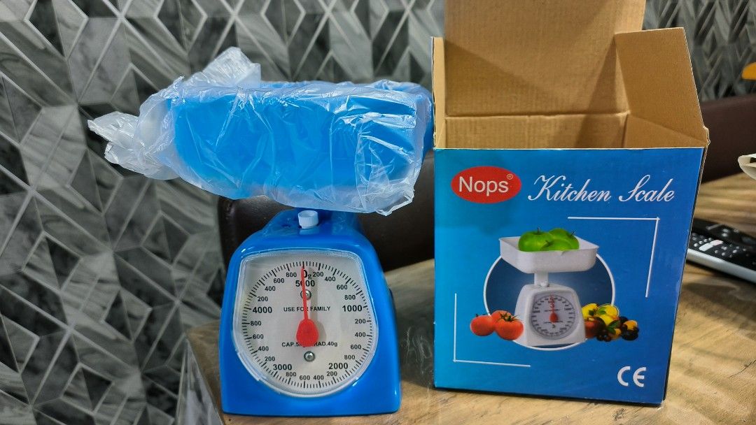 Non digital kitchen top scales