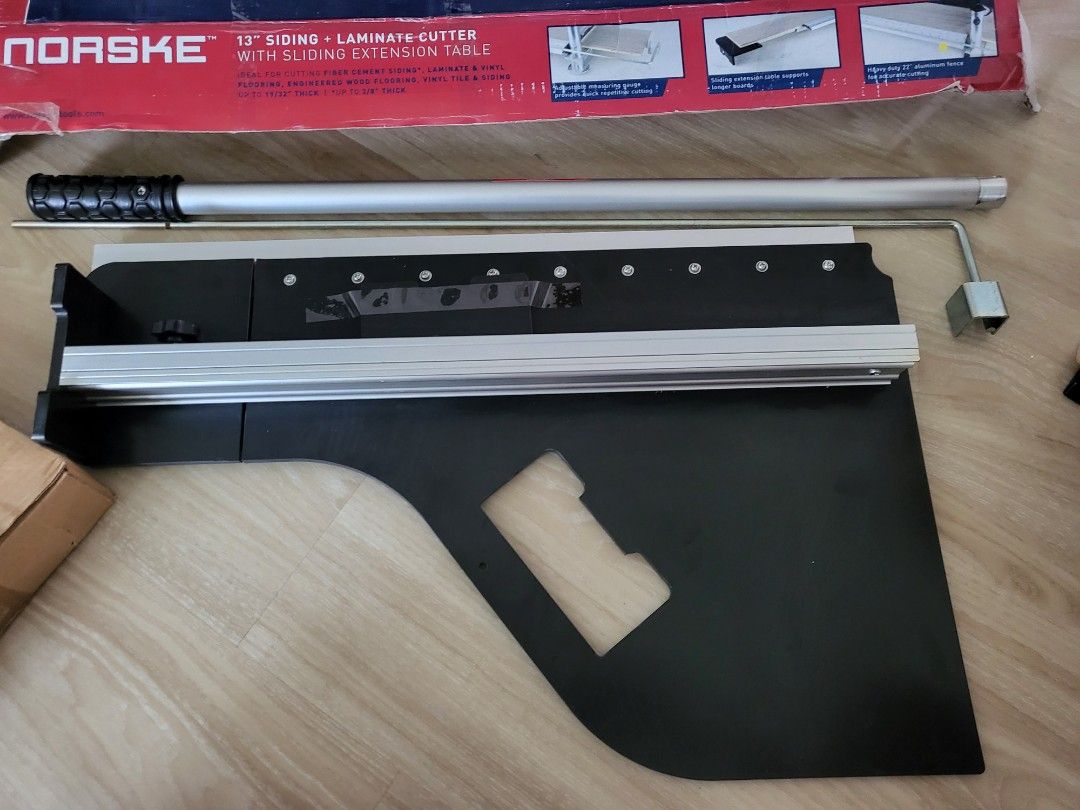 Norske Tools NMAP004 13 inch Laminate Flooring & Siding Cutter with