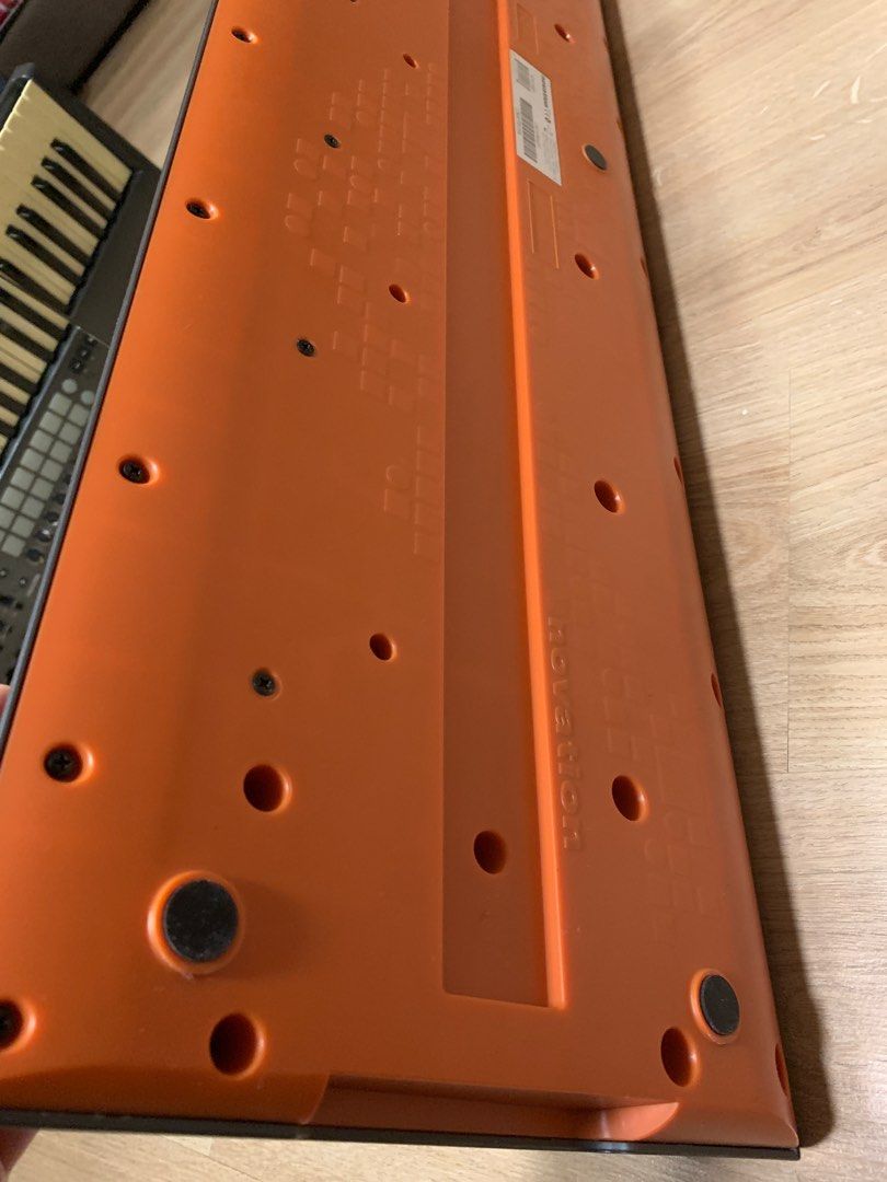 Novation Launchkey 61 mk1 midi controller + pedal & piano stand