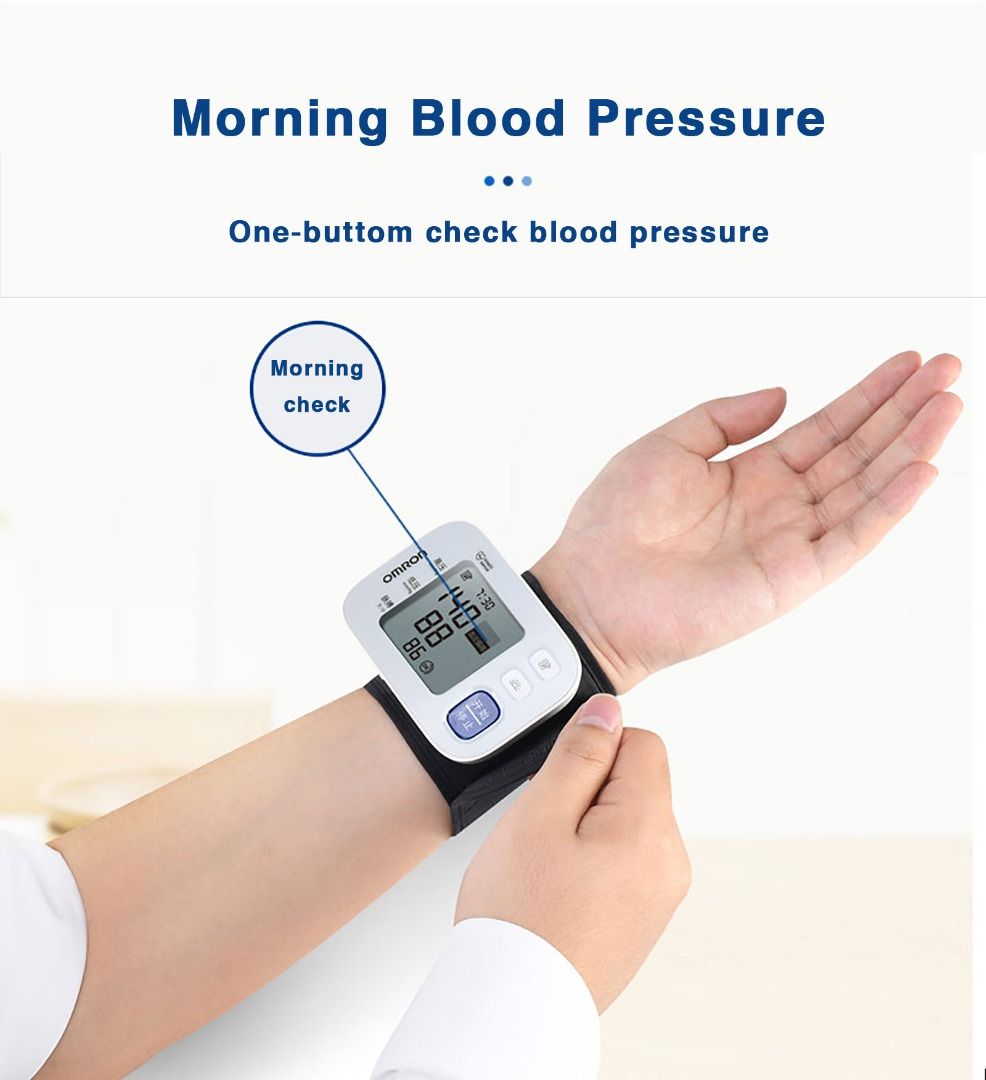 OMRONFully Automatic NEW Digital Electronic Wrist Blood Pressure