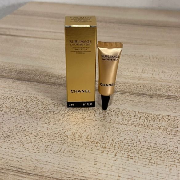 Original] Chanel SUBLIMAGE La Creme Yeux Ultimate Regeneration Eye Cream  3ml, Beauty & Personal Care, Face, Face Care on Carousell