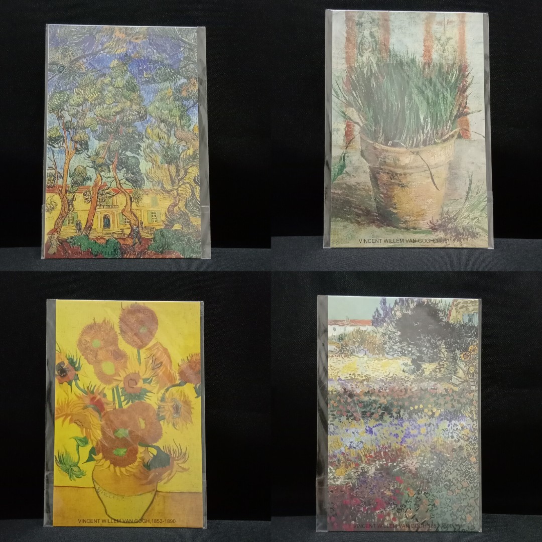 Part 3) Van Gogh Oil Painting Bookmarks Postcards Vintage Greeting Wish  Card Fashion Gift, Hobbies & Toys, Collectibles & Memorabilia, Fan  Merchandise On Carousell