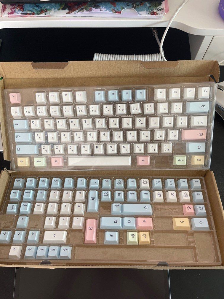 Pastel Chalk Keycap set, Computers & Tech, Parts & Accessories ...