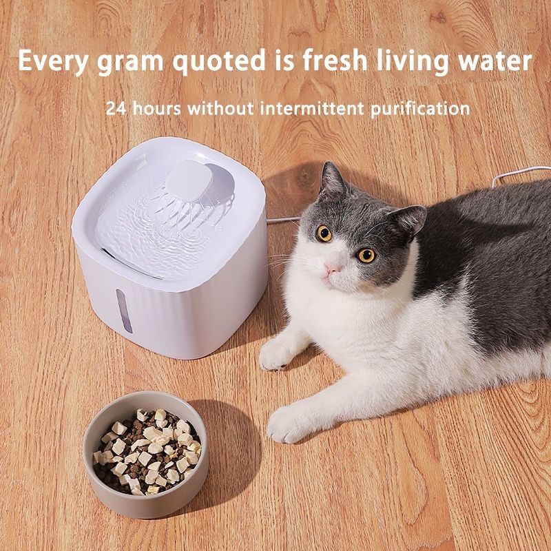 Pet water dispenser intelligent automatic water supply cycle with filter net 3L cat and dog water bowl Pet Supplies Homes Other Pet Accessories on Carousell