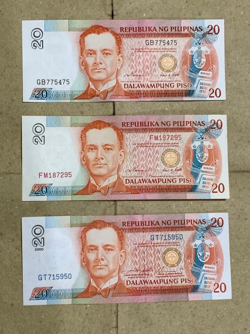 philippine-peso-old-series-lot-of-3-pieces-uncirculated-php20-00