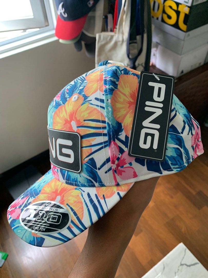 Ping floral golf hat on sale