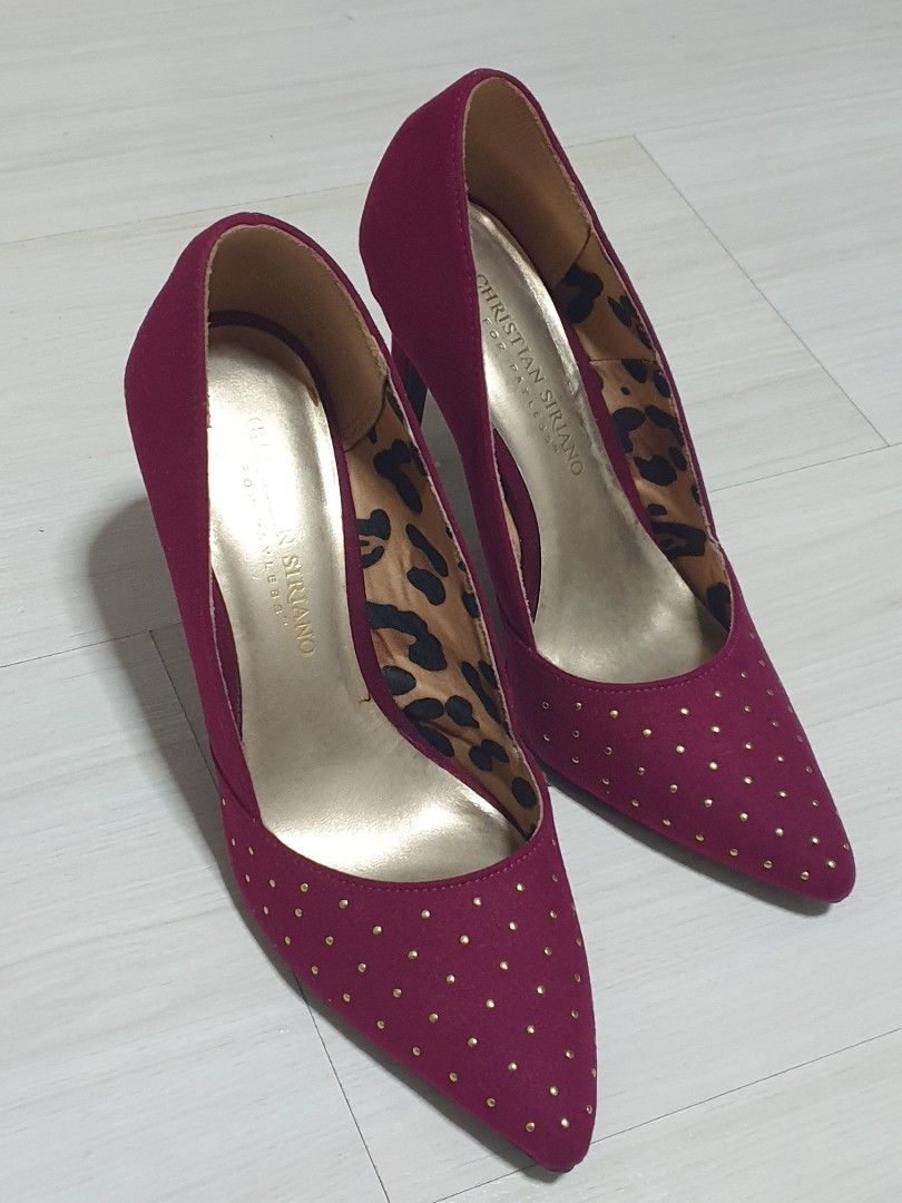 Christian siriano pink heels sales