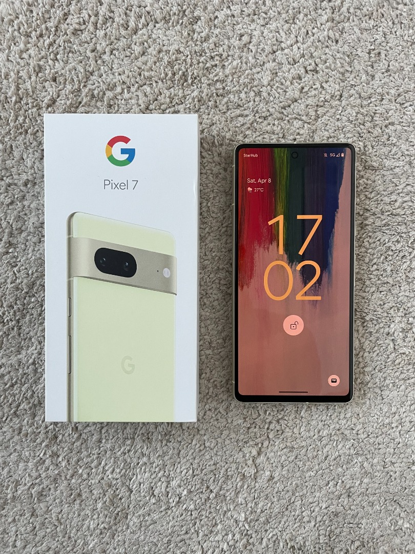 Pixel 7 Lemongrass 128 GB (Unlocked), Mobile Phones & Gadgets, Mobile ...
