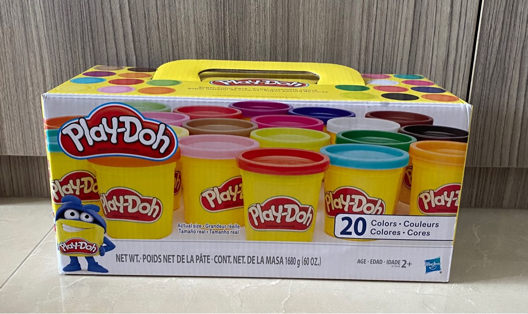 Play Doh Super Colour pack 20 cans brand new Hobbies Toys