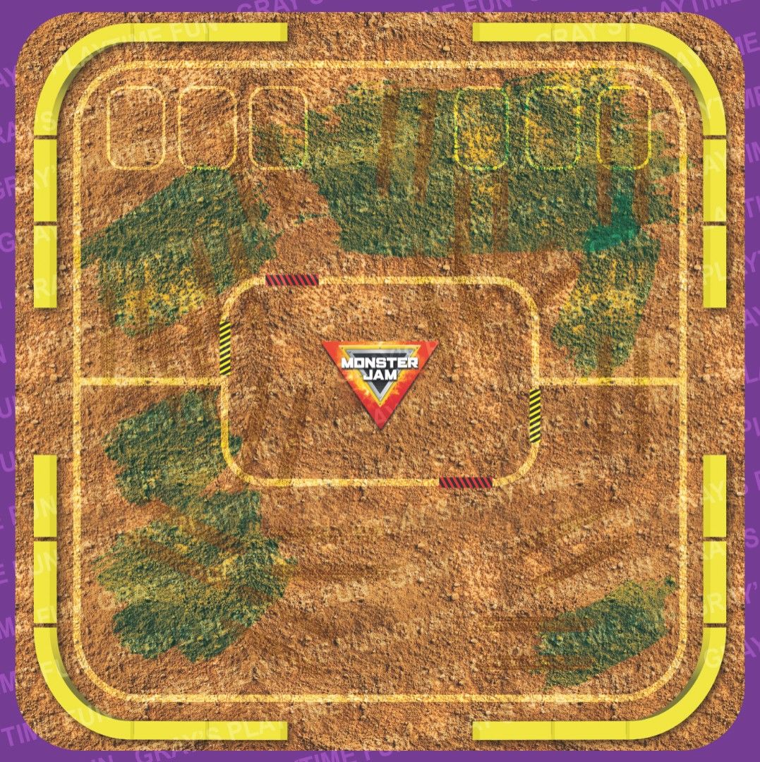 Playmat Arena Monster Jam Preorder on Carousell