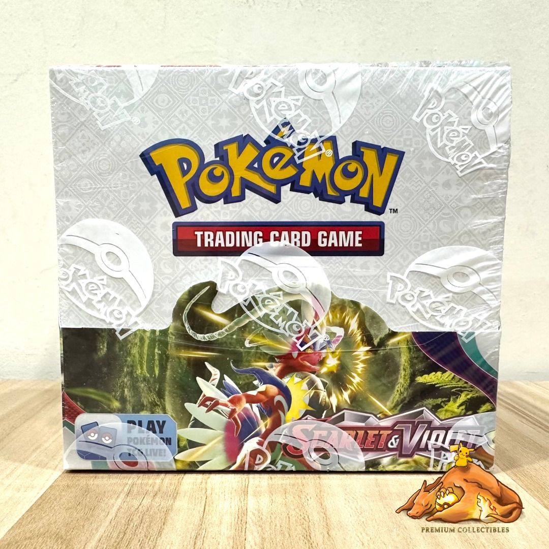 pokemon sv01 booster box Pokémon TCG: Scarlet & Violet SV01 Booster Pack (Sleeved) – Desk Monxter