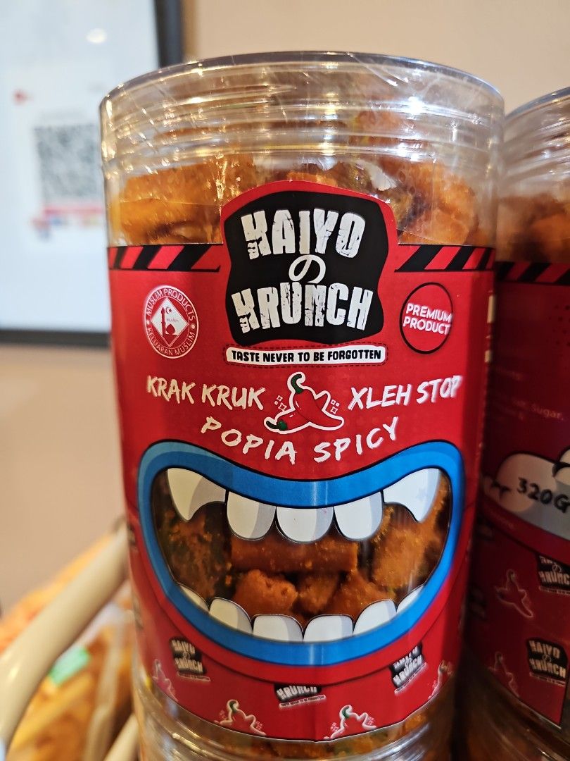 Popiah Gulung Udang Pedas, Popiah Flavoured Varieties, Food & Drinks