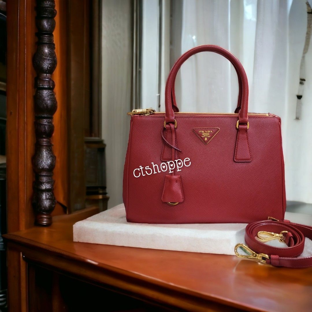 Prada Galleria Saffiano Lux Leather Medium Sling Crossbody Handbag, Women's  Fashion, Bags & Wallets, Cross-body Bags on Carousell
