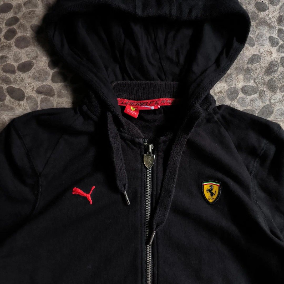 PUMA FERRARI WOMEN ZIP HOODIE ORIGINAL SECOND