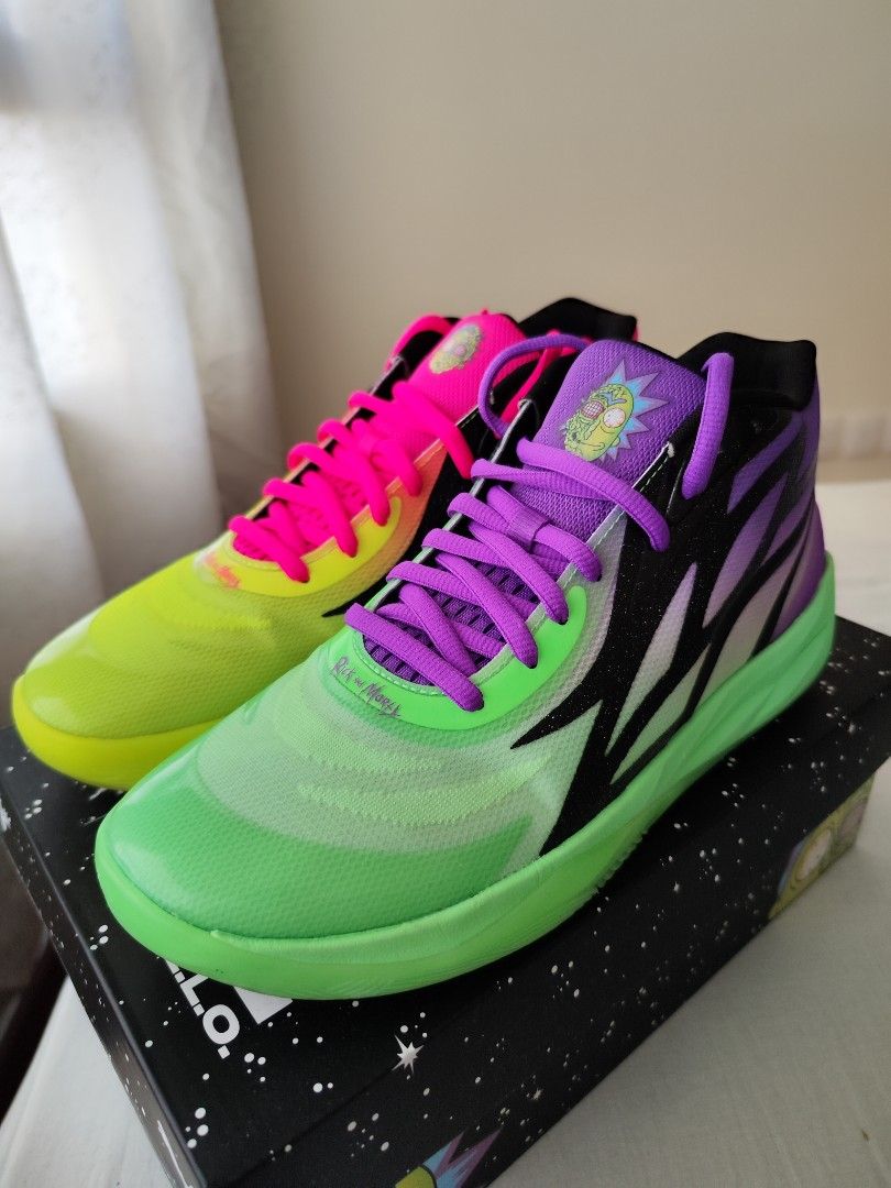 PUMA MB02 'Rick And Morty', Men's Fashion, Footwear, Sneakers on Carousell