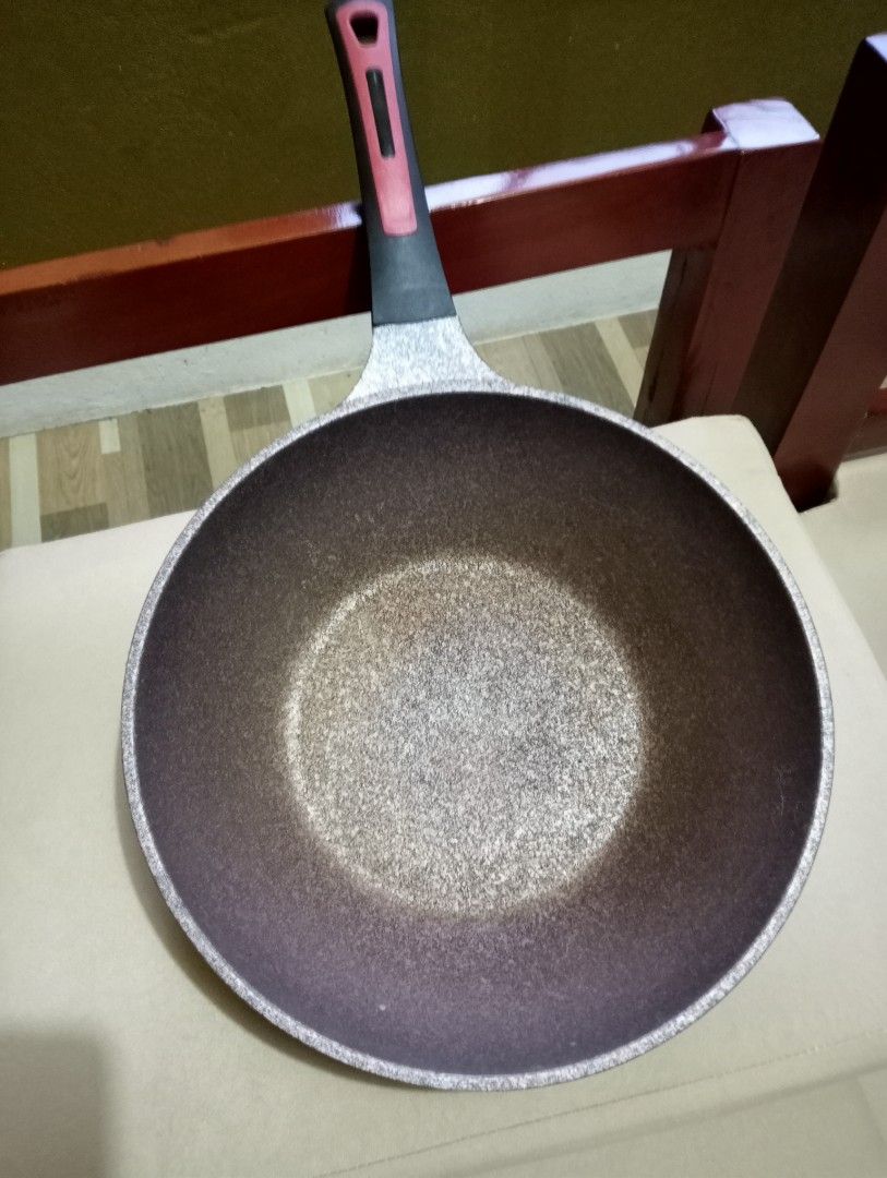 Queen Art Korean Inoble Coated Frying Pan / Wok, Furniture & Home