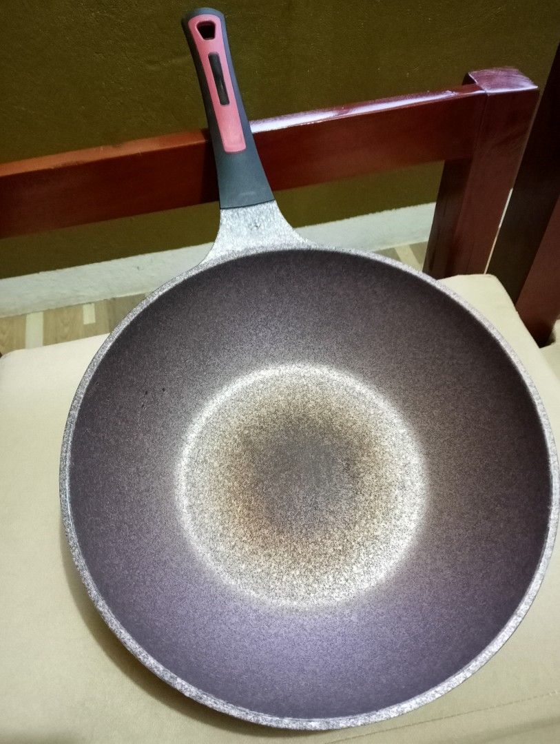 Queen Art Korean Inoble Coated Frying Pan / Wok, Furniture & Home
